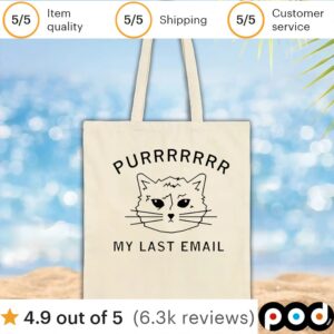 Cat purr my last email t shirt