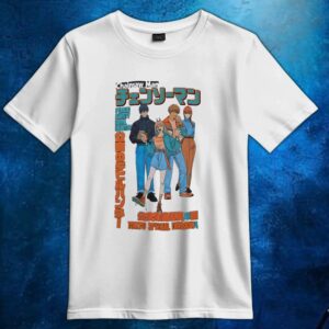 Chainsaw Man Public Safety Devil Hunter Group Casual T Shirt