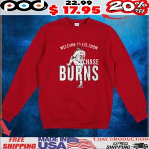 Chase Burns Welcome to the Show Pose T Shirt