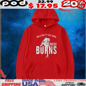 Chase Burns Welcome to the Show Pose T Shirt