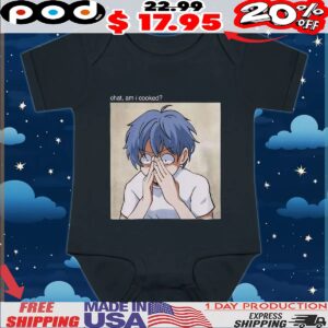 Chat, Am I Cooked Cartoon Meme T Shirt