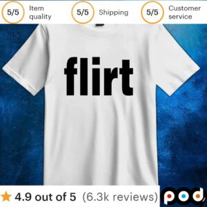 Chicken s Date Amelia Dimoldenberg wearing flirt t shirt