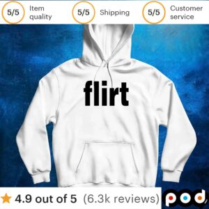 Chicken s Date Amelia Dimoldenberg wearing flirt t shirt