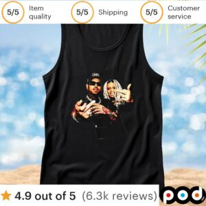 Chris Brown Trippie Redd rap collab hip hop music graphic t shirt