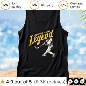 Christian Yelich Milwaukee Brewers MLB Milwaukee Legend t shirt