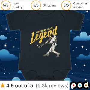 Christian Yelich Milwaukee Brewers MLB Milwaukee Legend t shirt