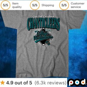 Coastal Carolina Baseball 2025 College World Series T Shirt