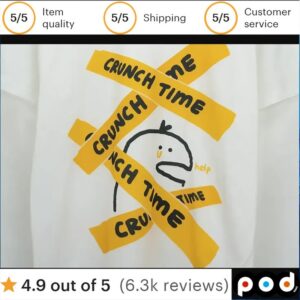 Crunch Time Crunch Time Crunch Time Crunch Time T Shirt
