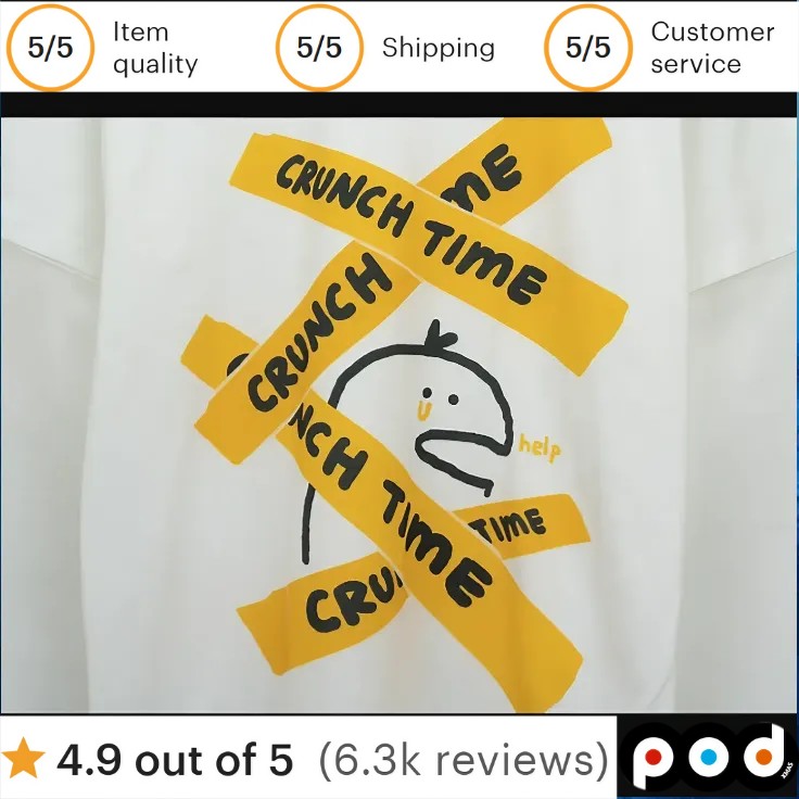 Crunch Time Crunch Time Crunch Time Crunch Time T Shirt