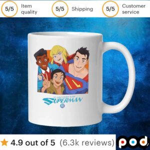 DC Comics My Adventures With Superman Group Photo T Shirt