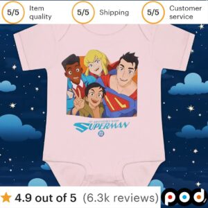DC Comics My Adventures With Superman Group Photo T Shirt