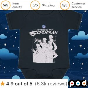 DC Comics My Adventures With Superman Group T Shirt