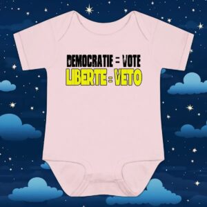 Democratie vote liberte veto t shirt