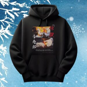 Demon Slayer Kimetsu No Yaiba Rengoku Sword Anime T Shirt