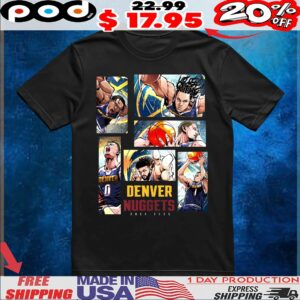 Denver Nuggets 2024-25 Season Comes To An End Comic T Shirt