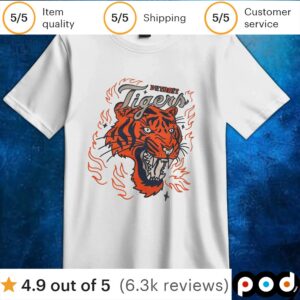 Detroit Tigers Mascot 205 T Shirt