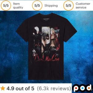 Devil May Cry Dane Panel T Shirt