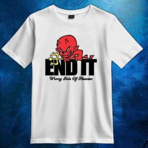 Devil end it wrong side of heaven t shirt