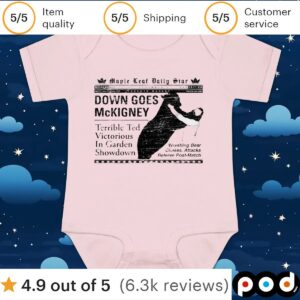 Down goes Mckigney terrible ted victorious in garden showdown t shirt