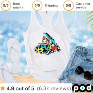 Drain rainbow ringer t shirt