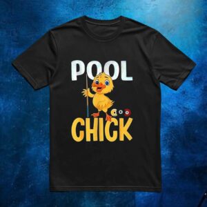 Duck pool chick t shirt