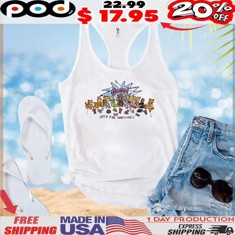 Juggler Live Paint Gogo Let's Fun Together T Shirt