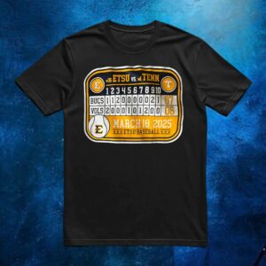ETSU vs Tennessee Victory March 18, 2025 Baseball Upset 2025 T Shirt