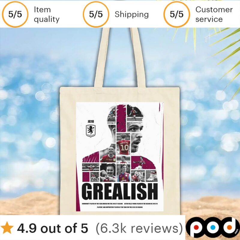 Jack Grealish and his time at Aston Villa Poster T Shirt