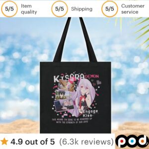 Engage Kiss Heart Panels Kisara Demon T Shirt