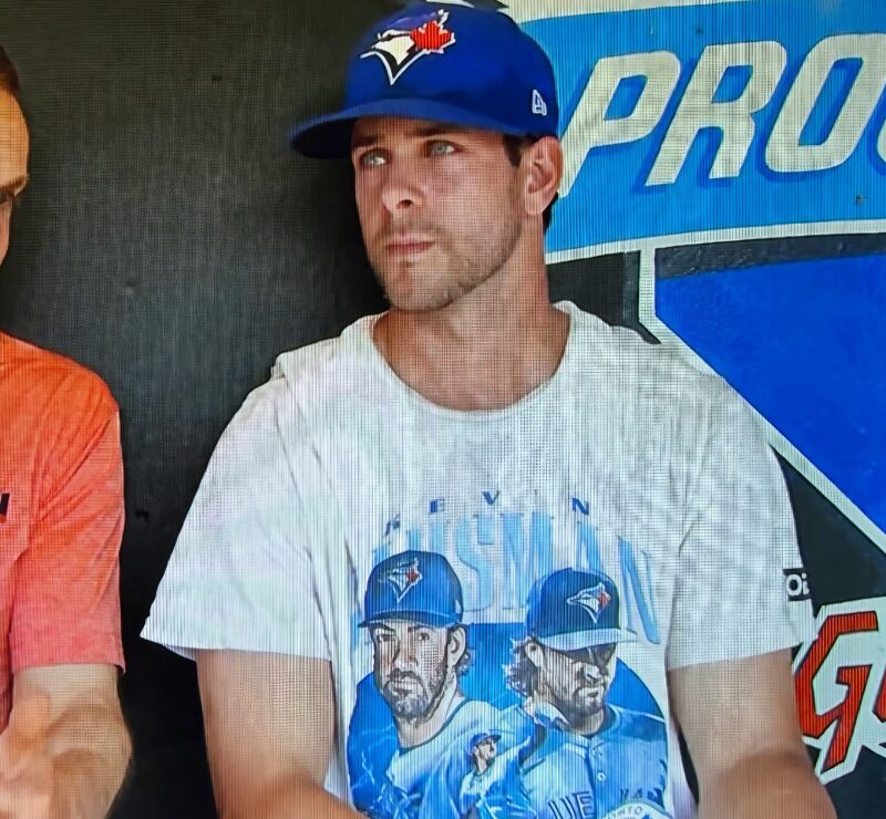 Ernie’s Wearing Kevin Gausman Toronto Blue Jays Player T Shirt