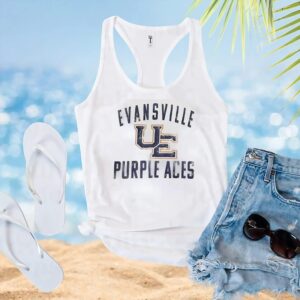 Evansville Purple Aces Logo T Shirt