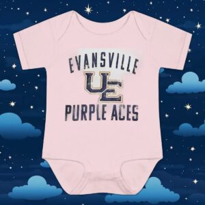 Evansville Purple Aces Logo T Shirt