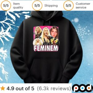 Feminem Feminine Eminem t shirt