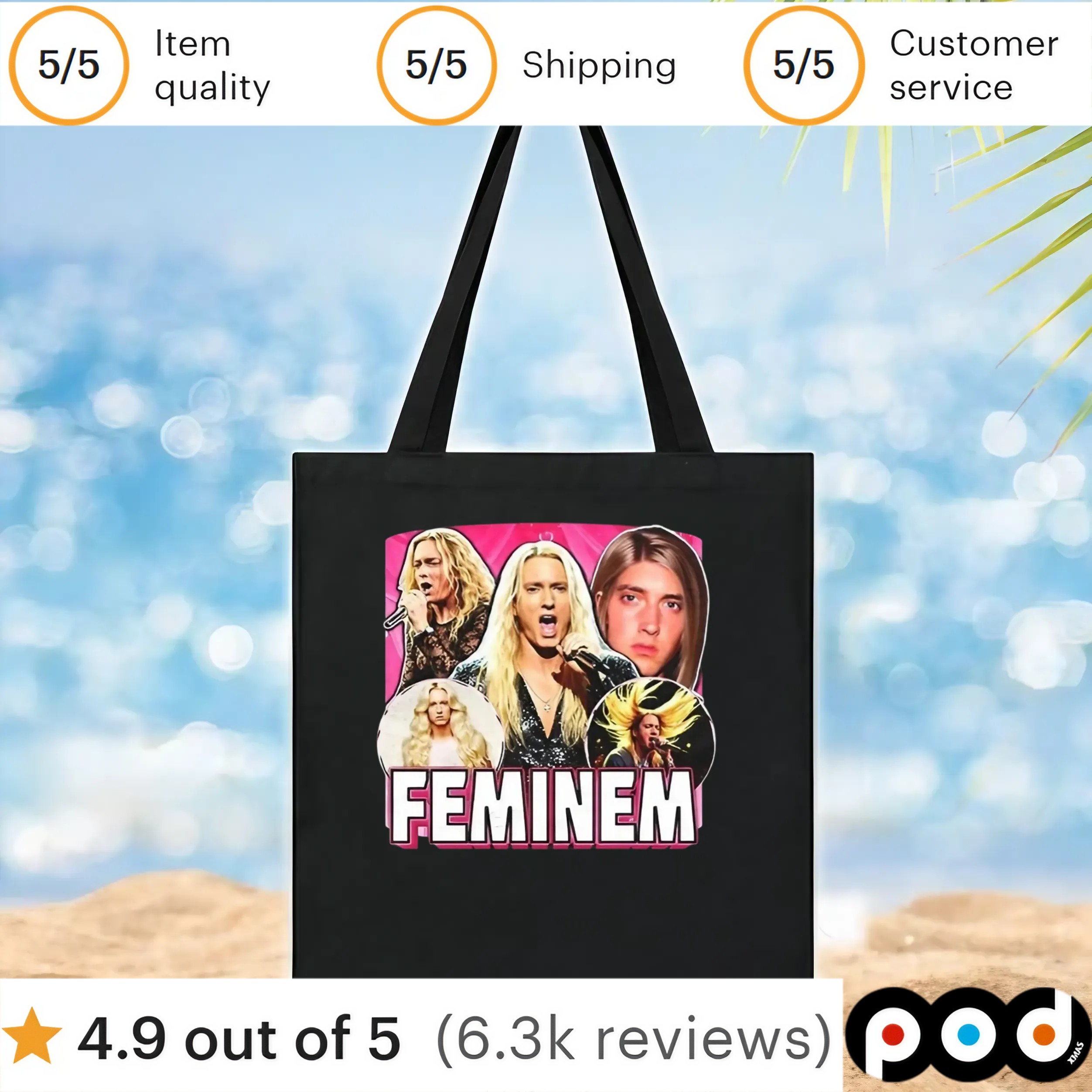 Feminem Feminine Eminem t shirt