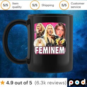 Feminem Feminine Eminem t shirt