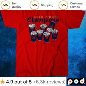 Florida Hockey Ice Cream Champs T Shirt