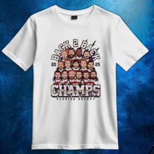 Florida Panthers hockey champs cartoon 2025 t shirt