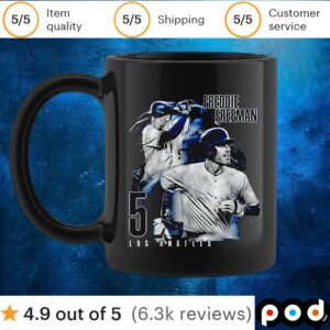 Freddie Freeman Los Angeles Dodgers grunge t shirt
