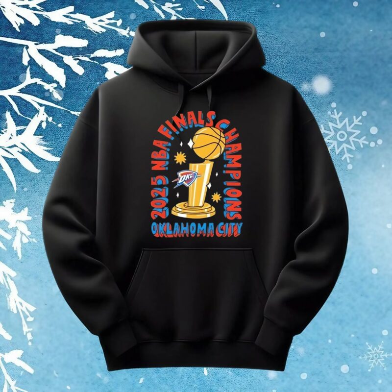 Oklahoma City Thunder 2025 Nba Finals Champions Cup T Shirt