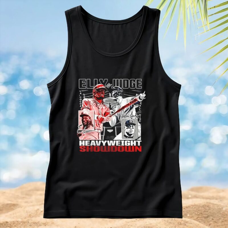 Elly vs Judge heavyweight showdown t shirt