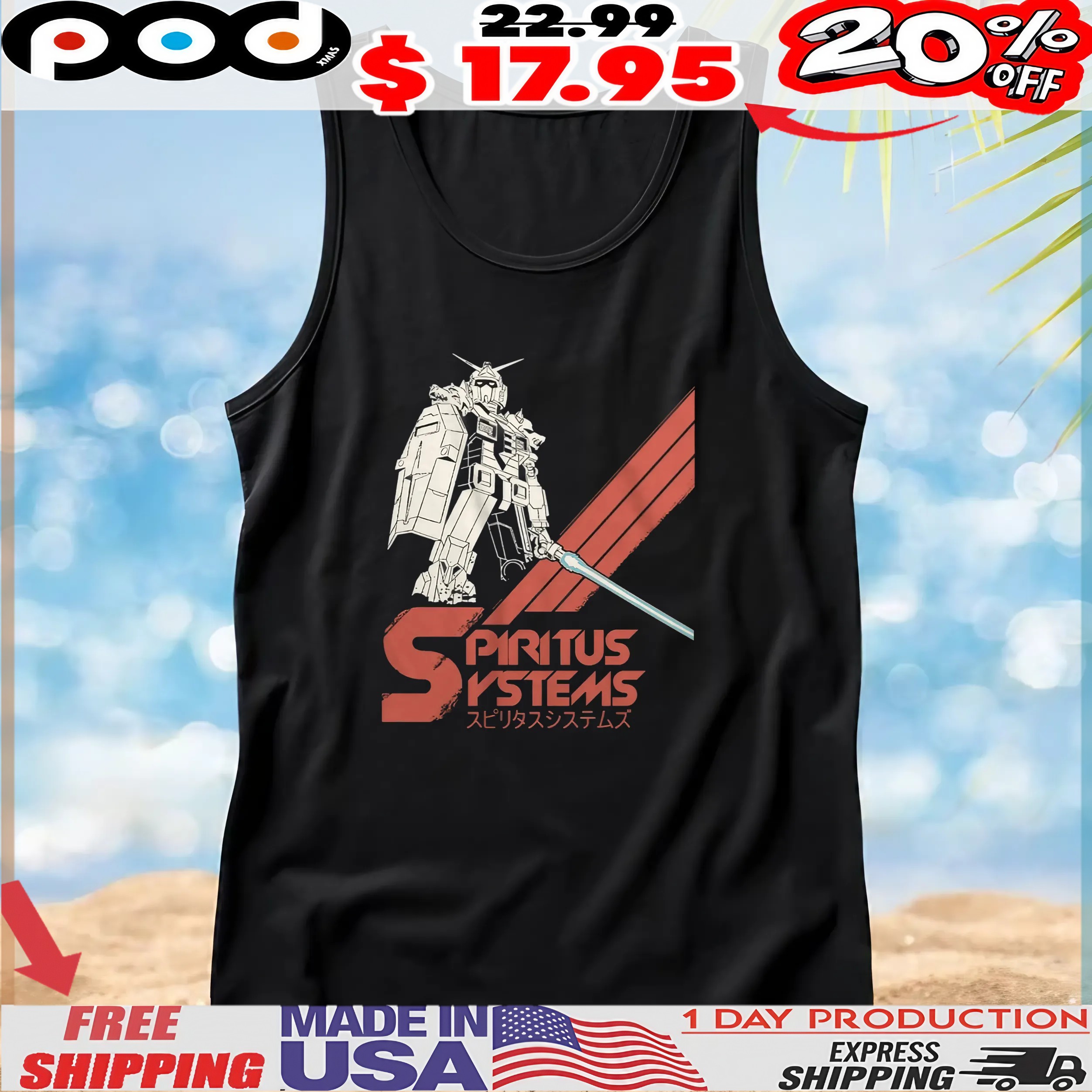 GKR Spiritus Systems T Shirt - Podxmas Customized Store