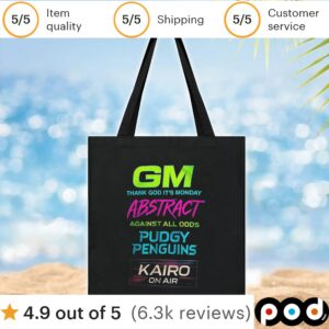 GM thank God it’s monday abstract against all odds pudgy penguins t shirt