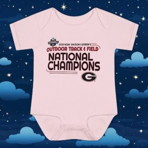 Georgia Bulldogs 2025 Ncaa Women’s Outdoor Track And Field National Champions T Shirt