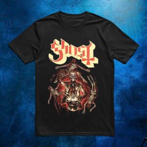 Ghost Swirling Skeletons T Shirt