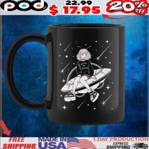 Girl Need My Space Spaceship T Shirt