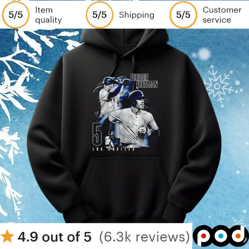 Freddie Freeman Los Angeles Dodgers grunge t shirt