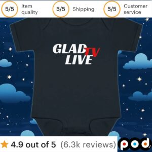 Glad tv live t shirt