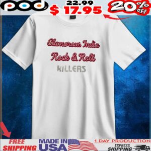 Glamorous Indie Rock And Roll Killers 2025 T Shirt