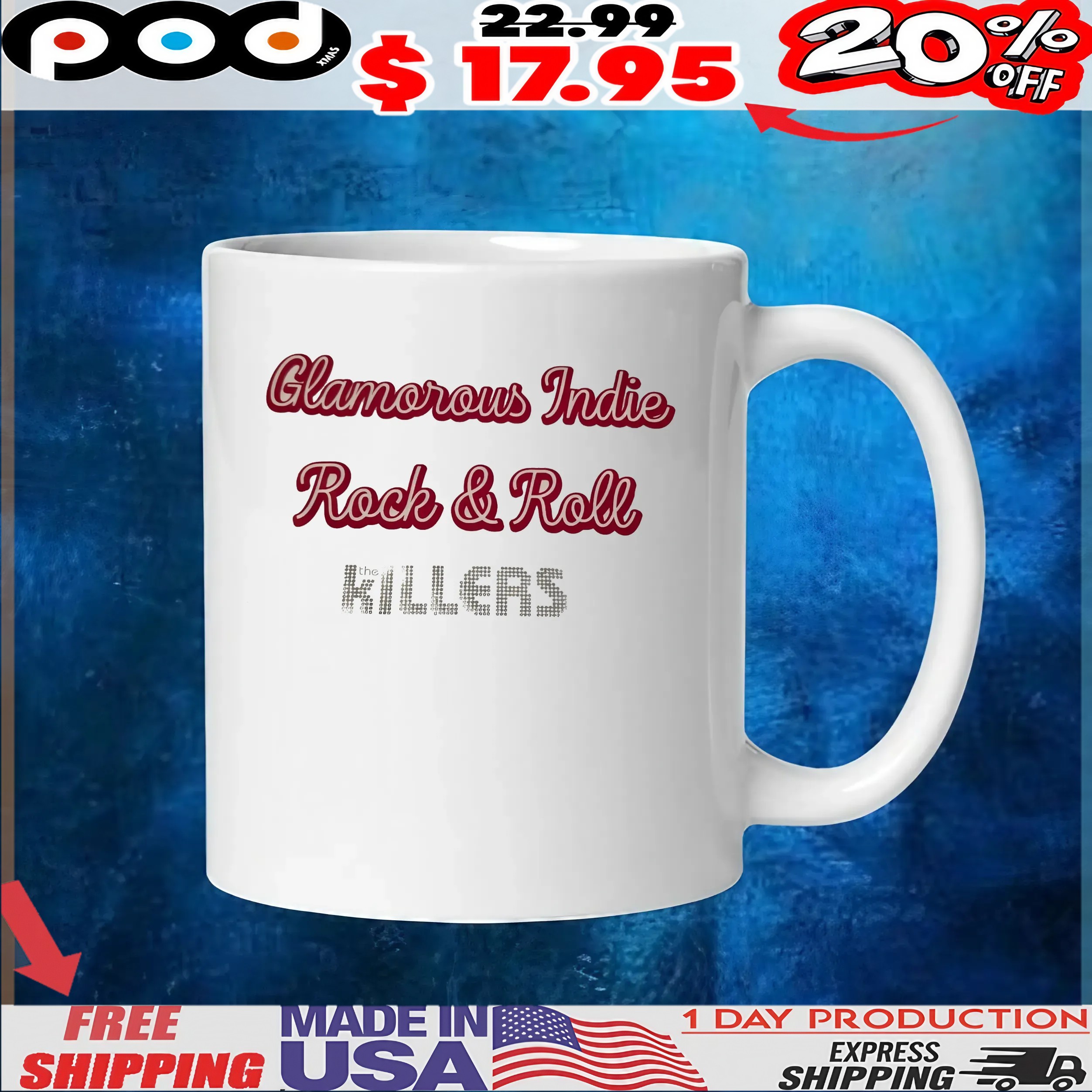 Glamorous Indie Rock And Roll Killers 2025 T Shirt Glamorous Indie Rock And Roll Killers 2025 T Shirt