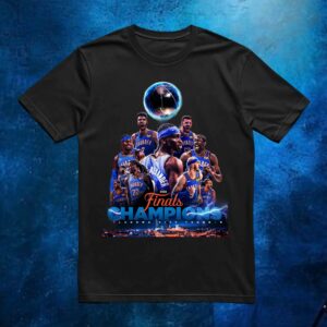 Grateful Dead Oklahoma City Thunder NBA Finals National Basketball Champs 2025 Poster T Shirt